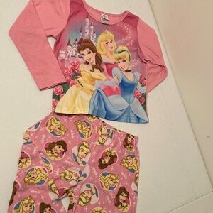 Disney Princess Pink Pajama Set